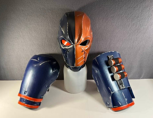 Deathstroke mask and shoulders set based on the Titans TV show