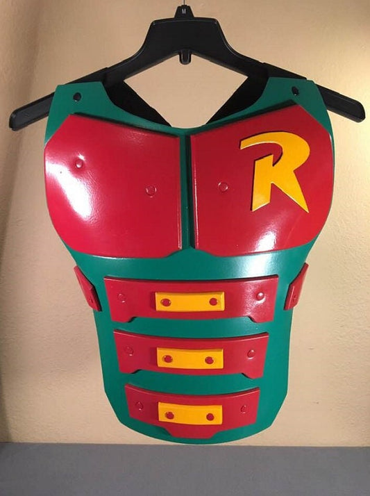 Robin chest armor Classic Version Forrest Green Crimson Red Tuscan Sun